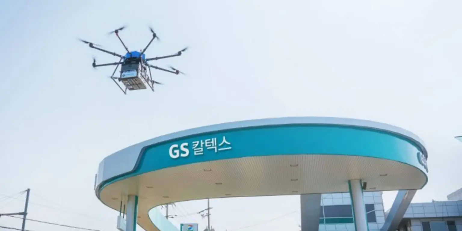 Drones-robots-South-Korea-delivery